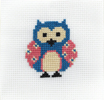 Anchor Cross Stitch Kit - Zoe The Owl