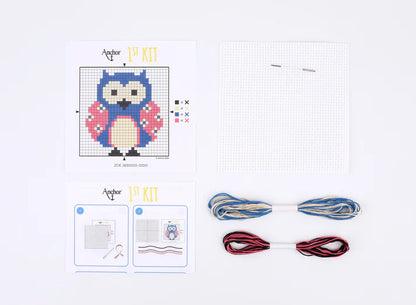 Anchor Cross Stitch Kit - Zoe The Owl