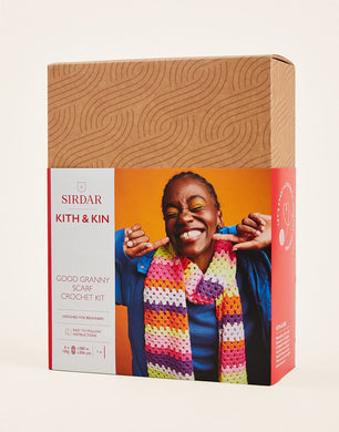 Kith & Kin - Good Granny Scarft Crochet Kit