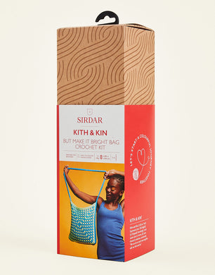 Kith & Kin - But Make It Bright Bag Crochet Kit