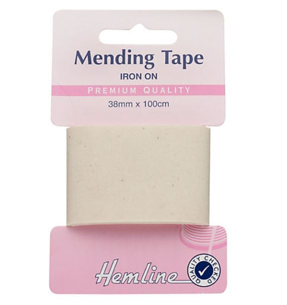 Hemline Iron-On Repair Tape Cream