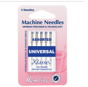 Hemline Universal Machine Needles: Mixed