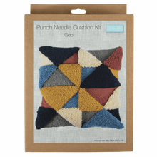 Load image into Gallery viewer, Punch Needle Cushion Kit - Geo
