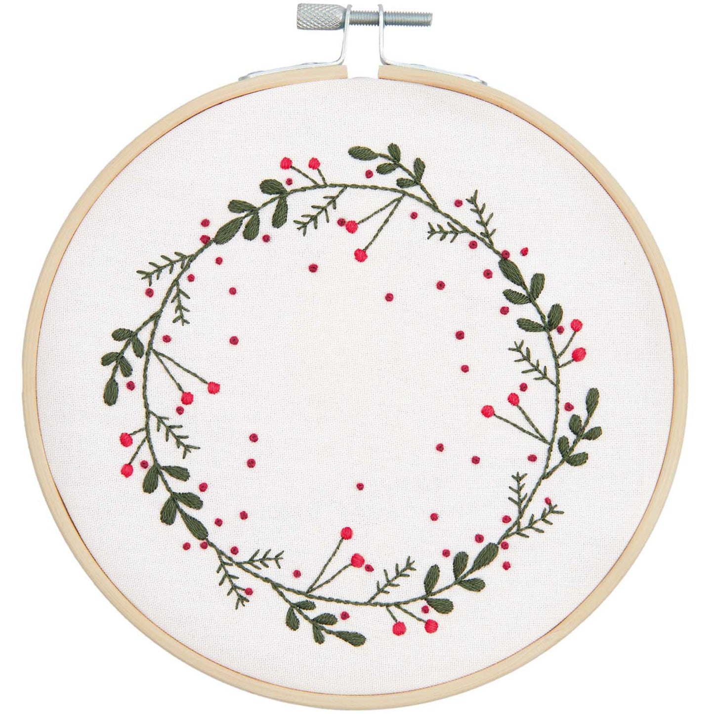 Embroidery Kit - Wreath