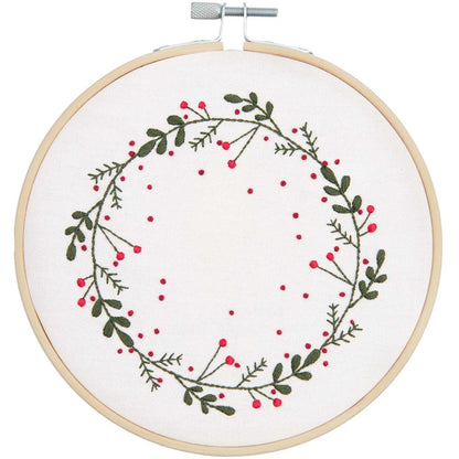 Embroidery Kit - Wreath