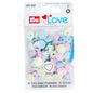 Prym Colour Snaps - Pastel Hearts