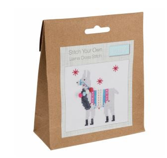 Stitch Your Own Llama Cross Stitch