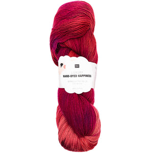 Hand-Dyed Happiness DK Red