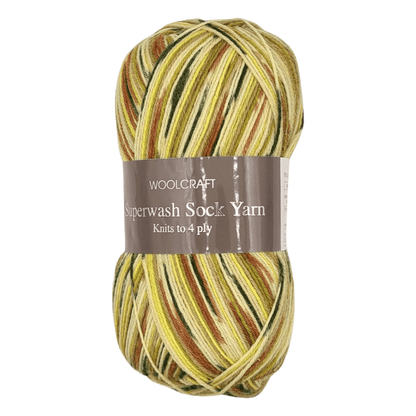 Woolcraft Superwash Sock Wool 4ply