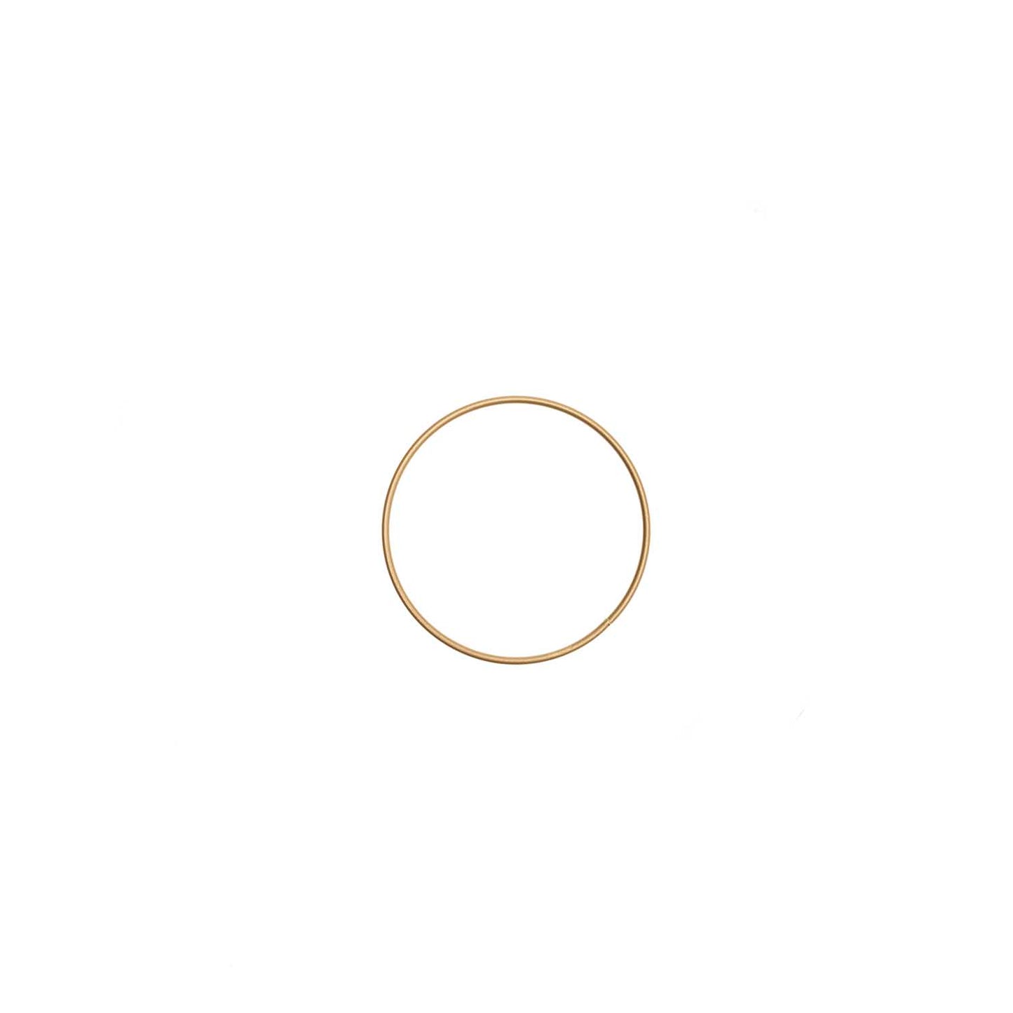 Gold Metal Ring - 10cm