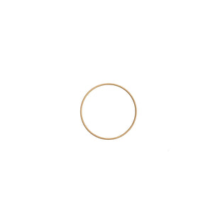 Gold Metal Ring - 10cm