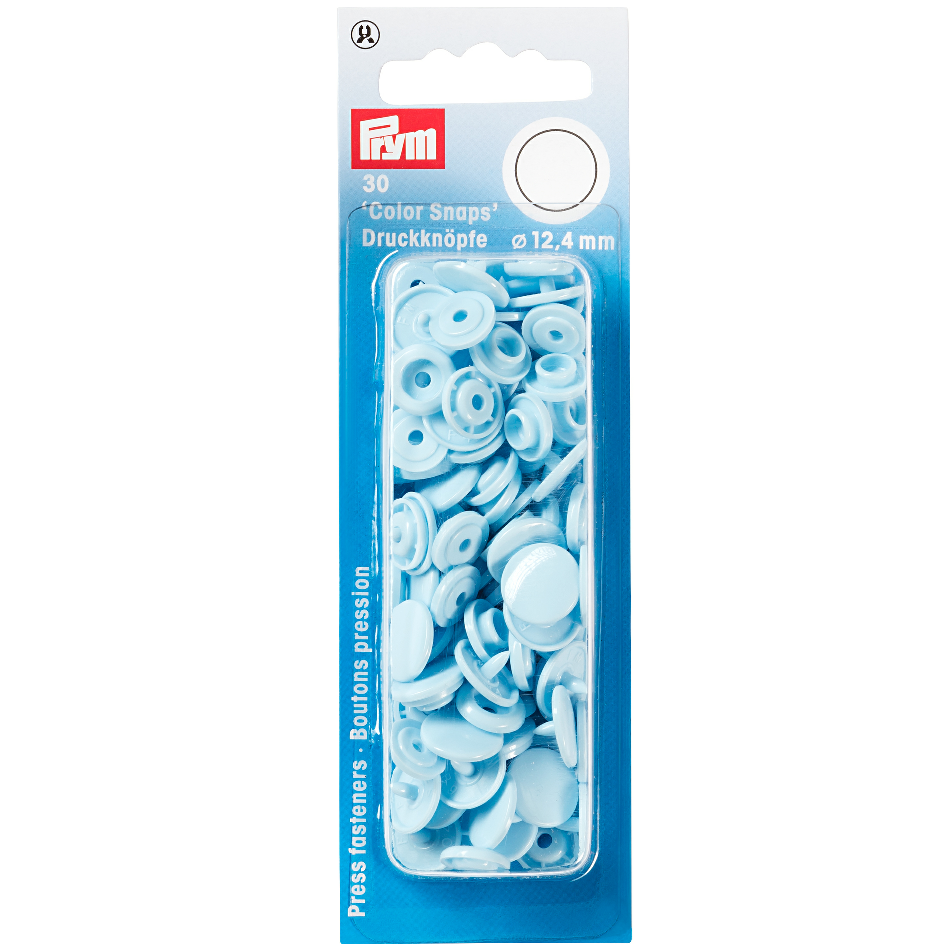 Prym Colour Snaps - Light Blue