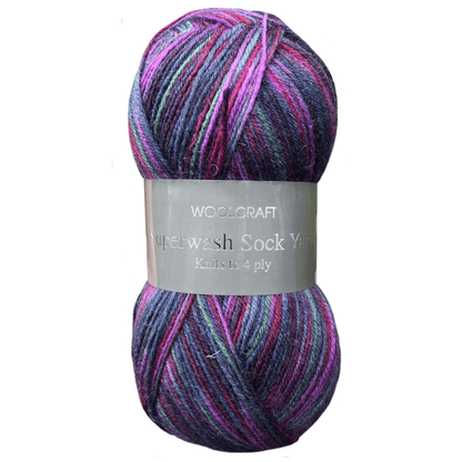 Woolcraft Superwash Sock Wool 4ply