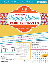 More Happy Quilters Variety Puzzles