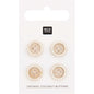 Baby Merino Coconut Buttons, 12mm