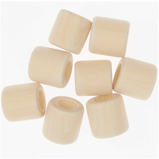 Macramé Beads - Wooden 17mm