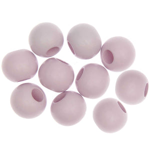 Macramé Beads - Pink 20mm