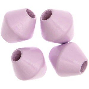 Macramé Beads - Lilac 30mm