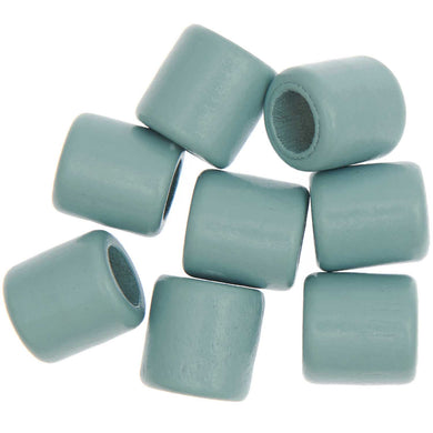 Macramé Beads - Turquoise 17mm