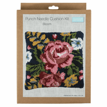 Load image into Gallery viewer, Punch Needle Cushion Kit - Bloom