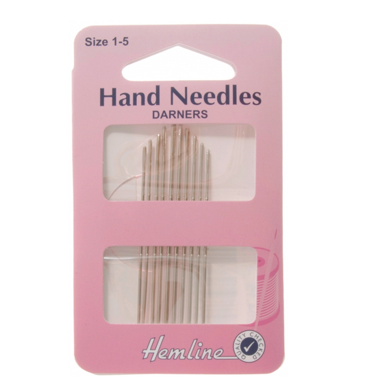 Hemline Darning Needles - Size 1-5