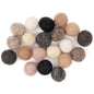 Felt Balls 15mm - Natural Mix