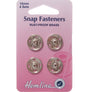 Hemline- Sew On Snap Fasteners: Nickel - 15mm