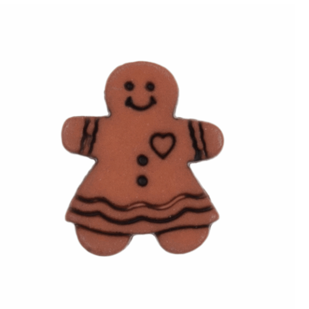 Gingerbread Lady Button