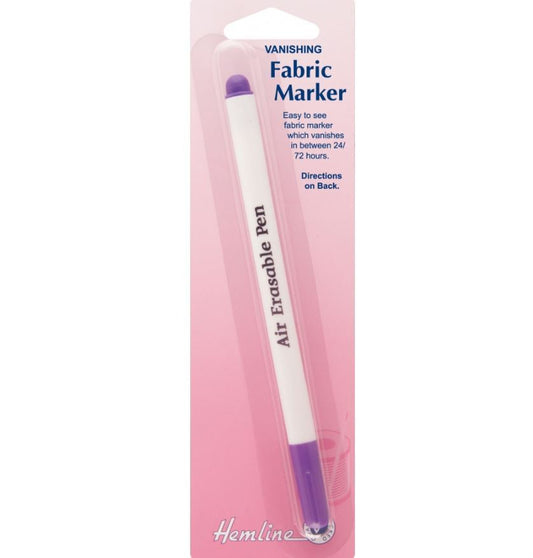 Hemline Fabric Marker: Vanishing