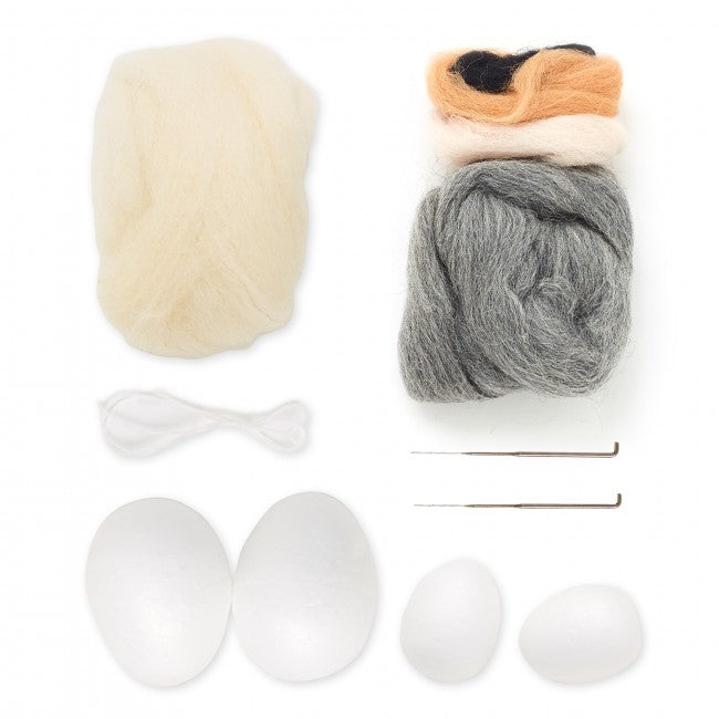 Needle Felting Kit (2pk) - Simply Make - Mice