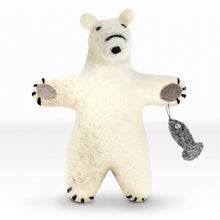 Load image into Gallery viewer, Needle Felting Kit - Simply Make - Polar Bear