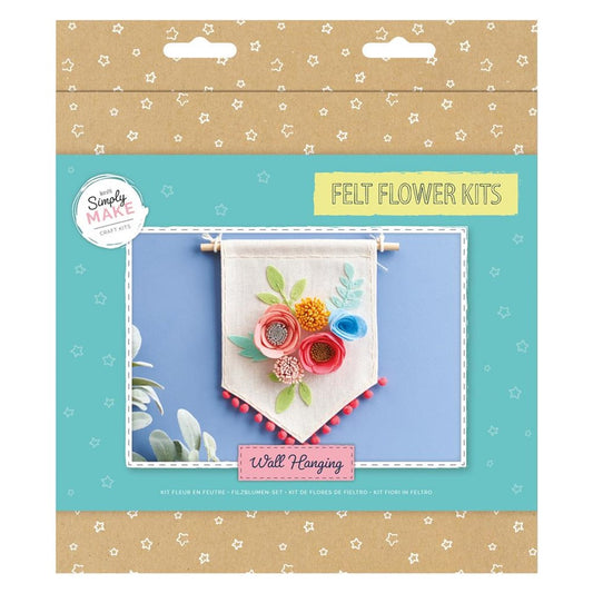 Felt Kit - Floral Wall Hanging