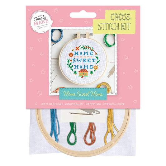 Cross Stitch Kit - Home Sweet Home