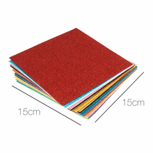 Load image into Gallery viewer, Acrylic Glitter Felt Squares - 15 x 15cm Squares, 20 Pack