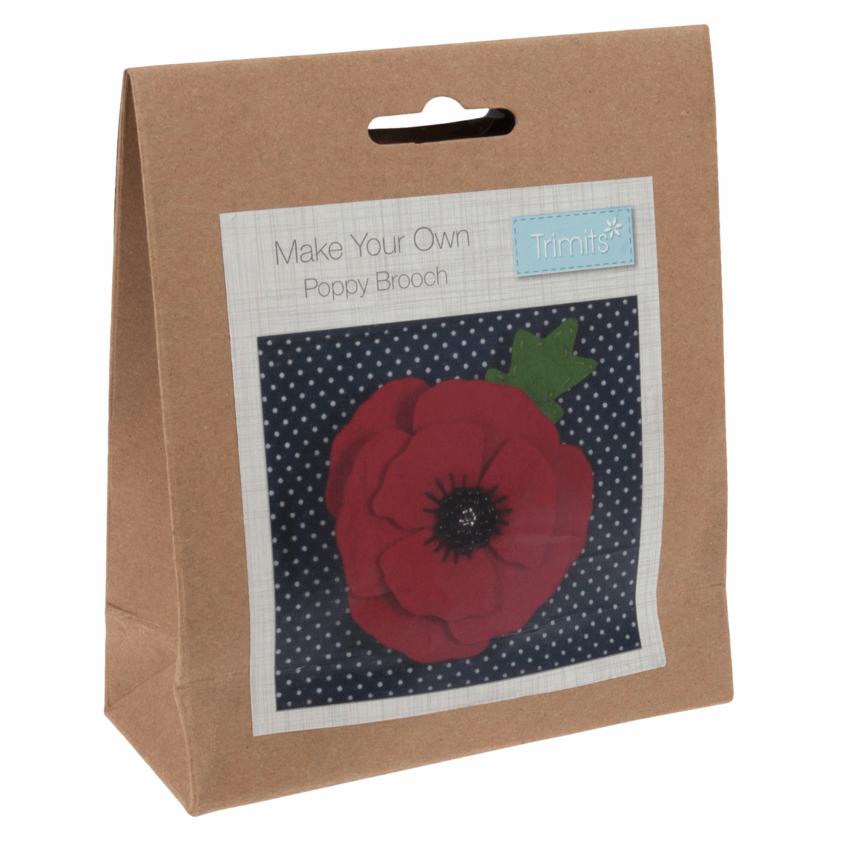 Felt Kit - Poppy Broach