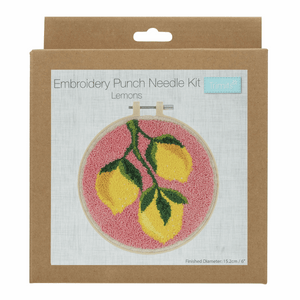 Punch Needle Kit - Lemons