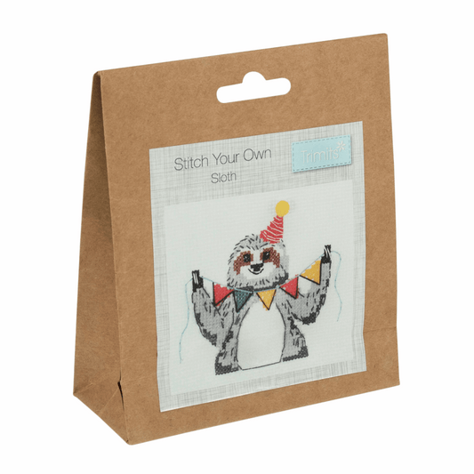 Trimits Cross Stitch Kit - Sloth