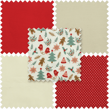 Fat Quarter Pack - Gingerbread