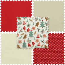 Load image into Gallery viewer, Fat Quarter Pack - Gingerbread