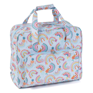 Sewing Machine Bag - Matt PVC Rainbows