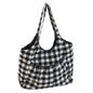 Craft Bag - Large Gingham Tote