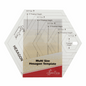 Multi Size Hexagon Template