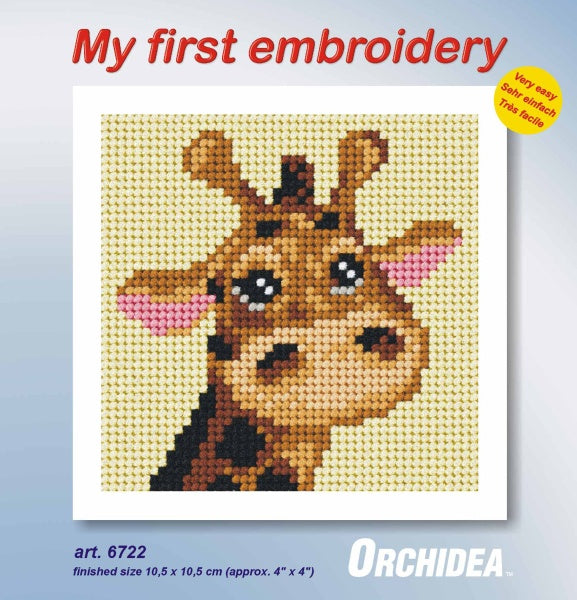 Embroidery Kit: Girraffe