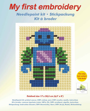 Embroidery Kit: Robot