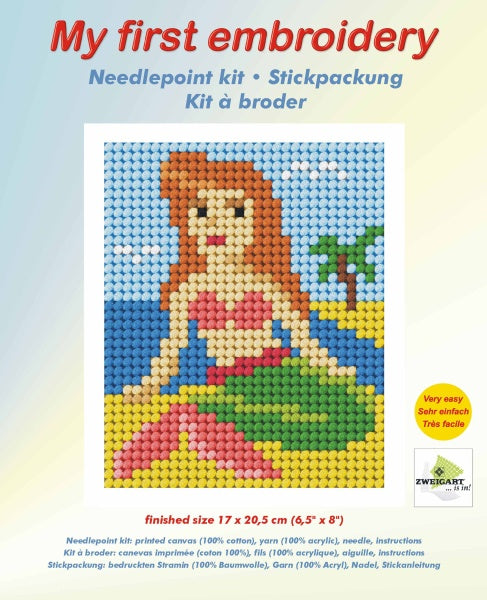 Embroidery Kit: Mermaid