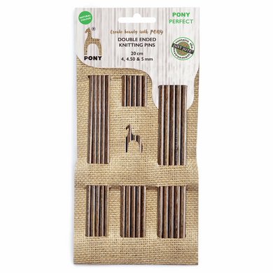Double Pointed Needle Set - Wooden