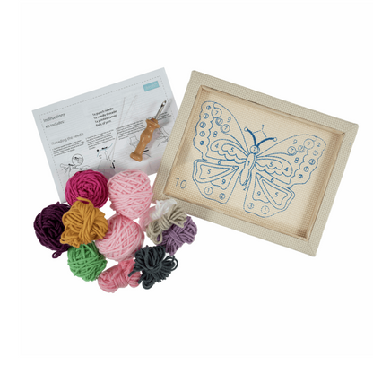 Punch Needle Kit - Butterfly