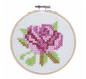 Felt Cross Stitch Kit - Rose