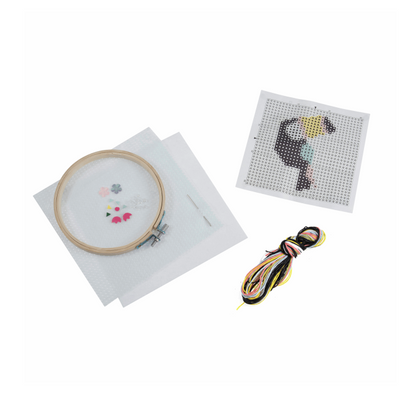 Felt Cross Stitch Kit - Toucan