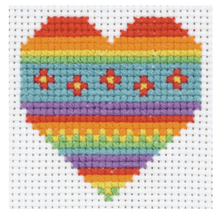 Load image into Gallery viewer, 1st Counted Cross Stitch Kit - Heart
